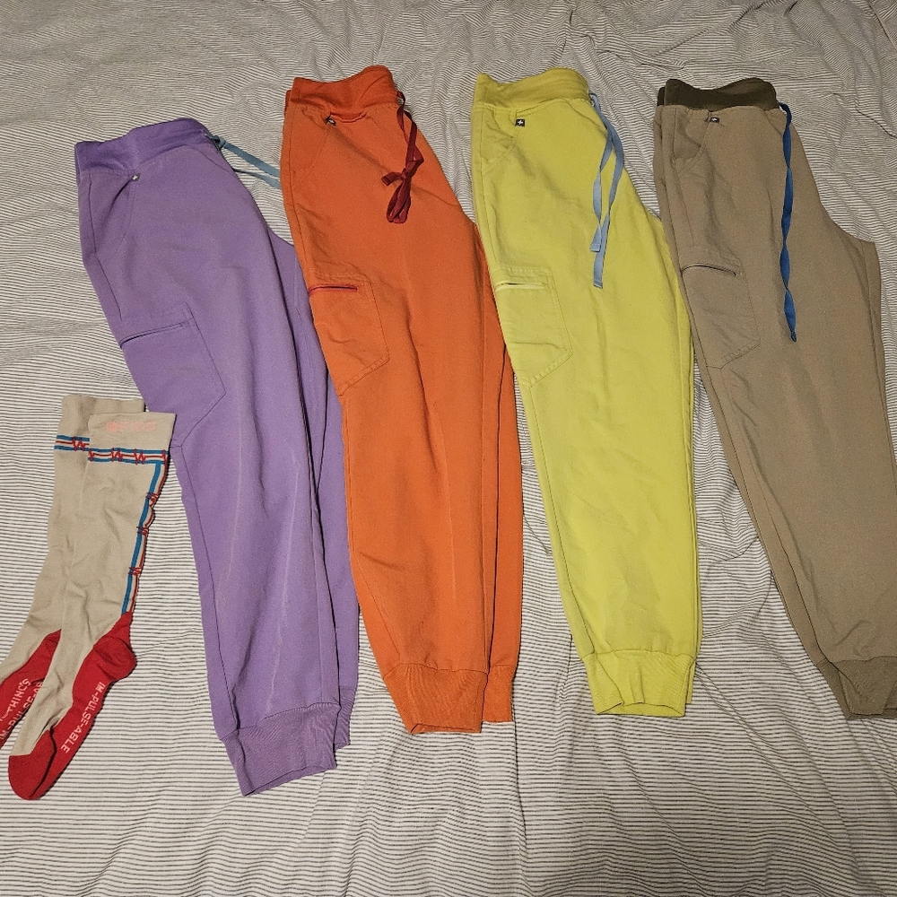 Figs Medium Zamora Pants Lot